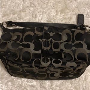 Black coach bag